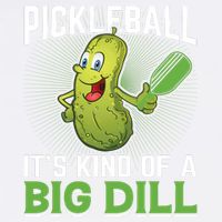 Pickleball It's Kind Of The Big Dill Garment-Dyed Sweatshirt