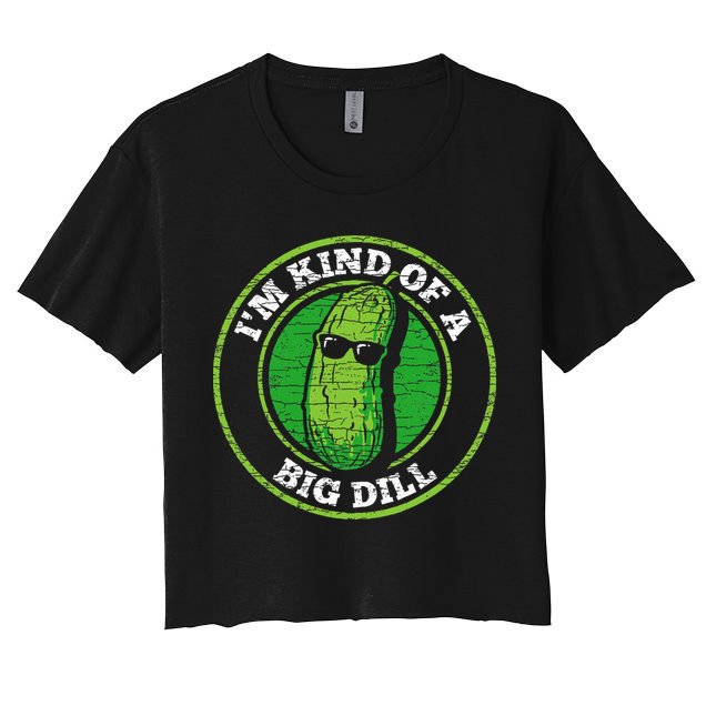 Pickle IM Kind Of A Big Dill Crop Top