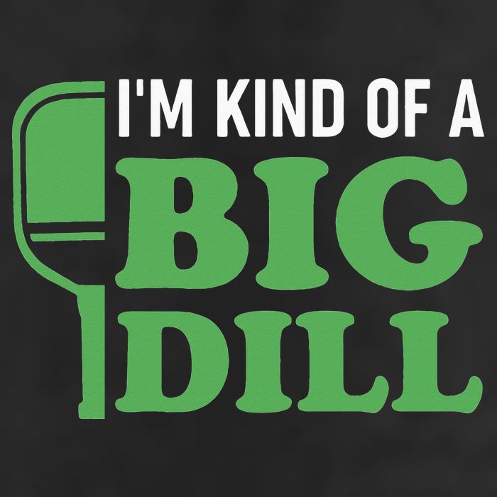 Pickleball I'm Kind of a Big Dill Garment-Dyed Fleece Hoodie