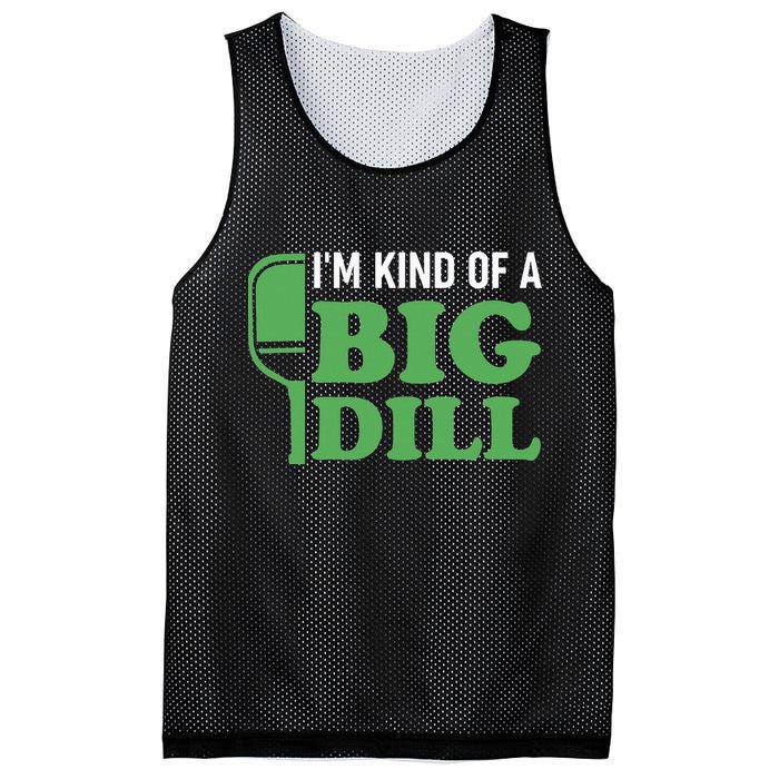 Pickleball I'm Kind of a Big Dill Mesh Reversible Basketball Jersey Tank