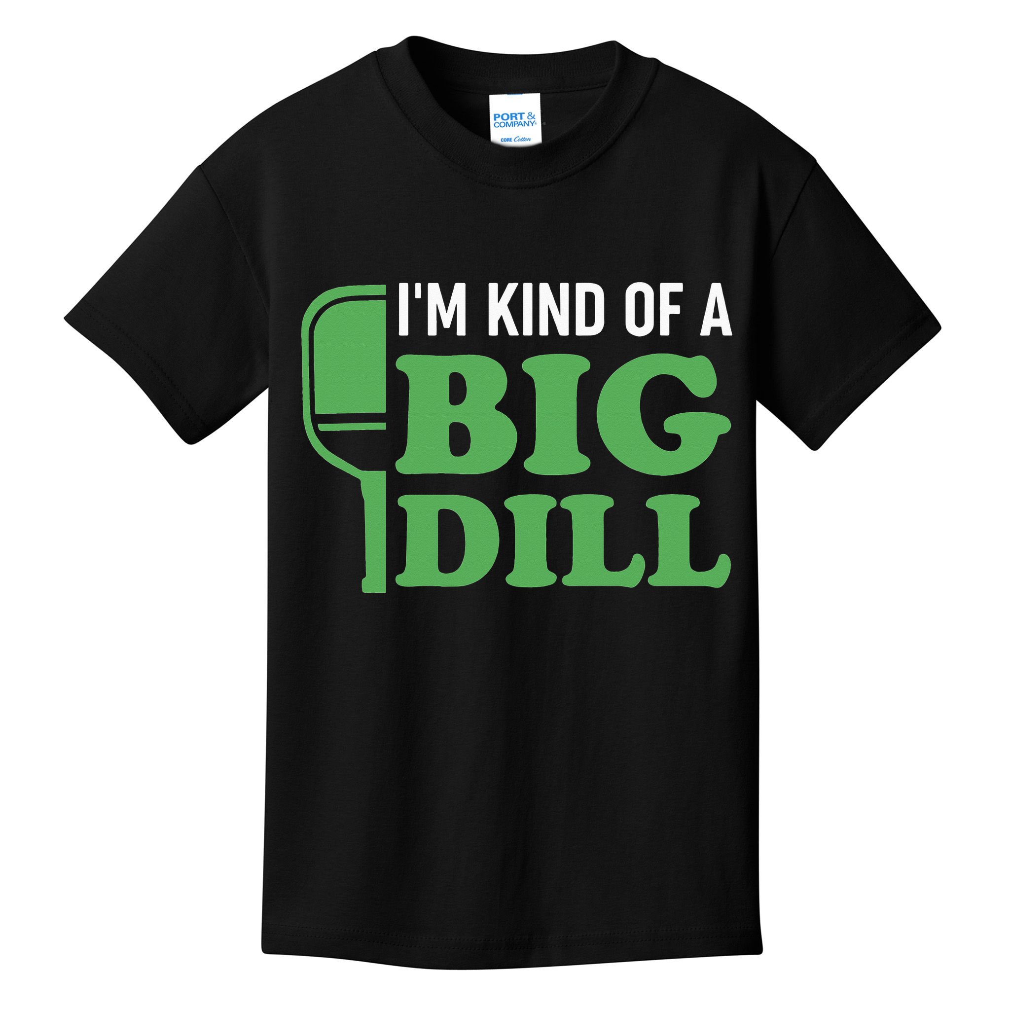 Pickleball I'm Kind of a Big Dill Kids T-Shirt