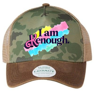 Pinky Im Ken I Am Ken Funny Enough Legacy Tie Dye Trucker Hat