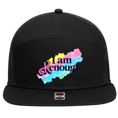 Pinky Im Ken I Am Ken Funny Enough 7 Panel Mesh Trucker Snapback Hat