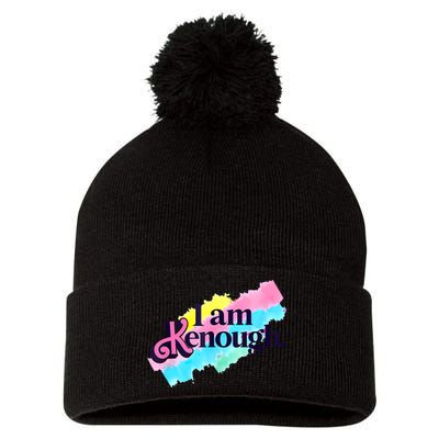 Pinky Im Ken I Am Ken Funny Enough Pom Pom 12in Knit Beanie