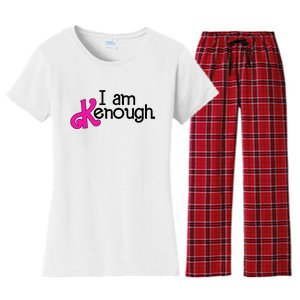 Pinky Im Ken I Am Ken Funny Enough For Men Women Kids Women's Flannel Pajama Set