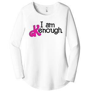 Pinky Im Ken I Am Ken Funny Enough For Men Women Kids Women's Perfect Tri Tunic Long Sleeve Shirt