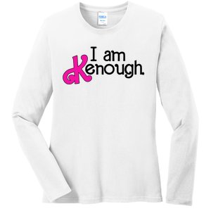 Pinky Im Ken I Am Ken Funny Enough For Men Women Kids Ladies Long Sleeve Shirt