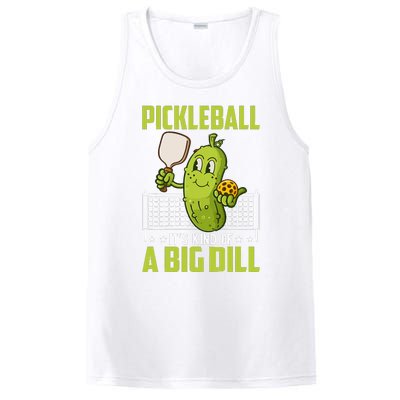 Pickle ItS Kind Of A Big Dill Funny Pickleball Paddleball PosiCharge Competitor Tank