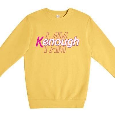 Pinky Im Ken I Am Kenough Funny Enough Premium Crewneck Sweatshirt