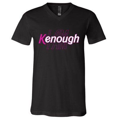 Pinky Im Ken I Am Kenough Funny Enough V-Neck T-Shirt