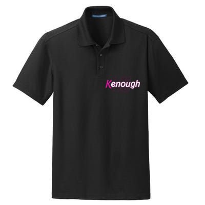 Pinky Im Ken I Am Kenough Funny Enough Dry Zone Grid Polo