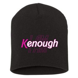 Pinky Im Ken I Am Kenough Funny Enough Short Acrylic Beanie