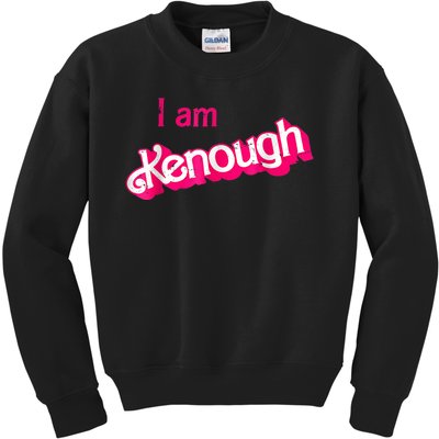 Pinky Im Ken I Am Ken Funny Enough Tee Kids Sweatshirt