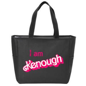 Pinky Im Ken I Am Ken Funny Enough Tee Zip Tote Bag