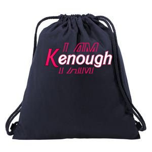 Pinky Im Ken I Am Ken Funny Enough Tee Drawstring Bag