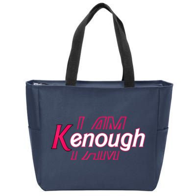 Pinky Im Ken I Am Ken Funny Enough Tee Zip Tote Bag