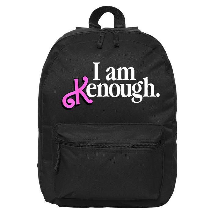 Pinky Im Ken I Am KenEnough Funny Enough Tee For Men Women 16 in Basic Backpack