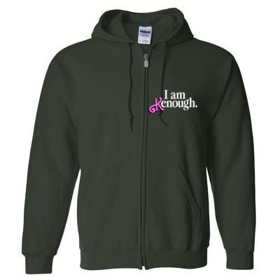 Pinky Im Ken I Am KenEnough Funny Enough Tee For Men Women Full Zip Hoodie