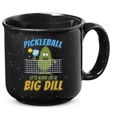 Pickleball ItS Kind Of A Big Dill 15oz Campfire Ceramic Mug