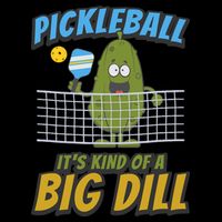 Pickleball ItS Kind Of A Big Dill 16 in Basic Backpack