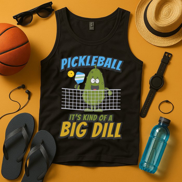 Pickleball ItS Kind Of A Big Dill Tank Top