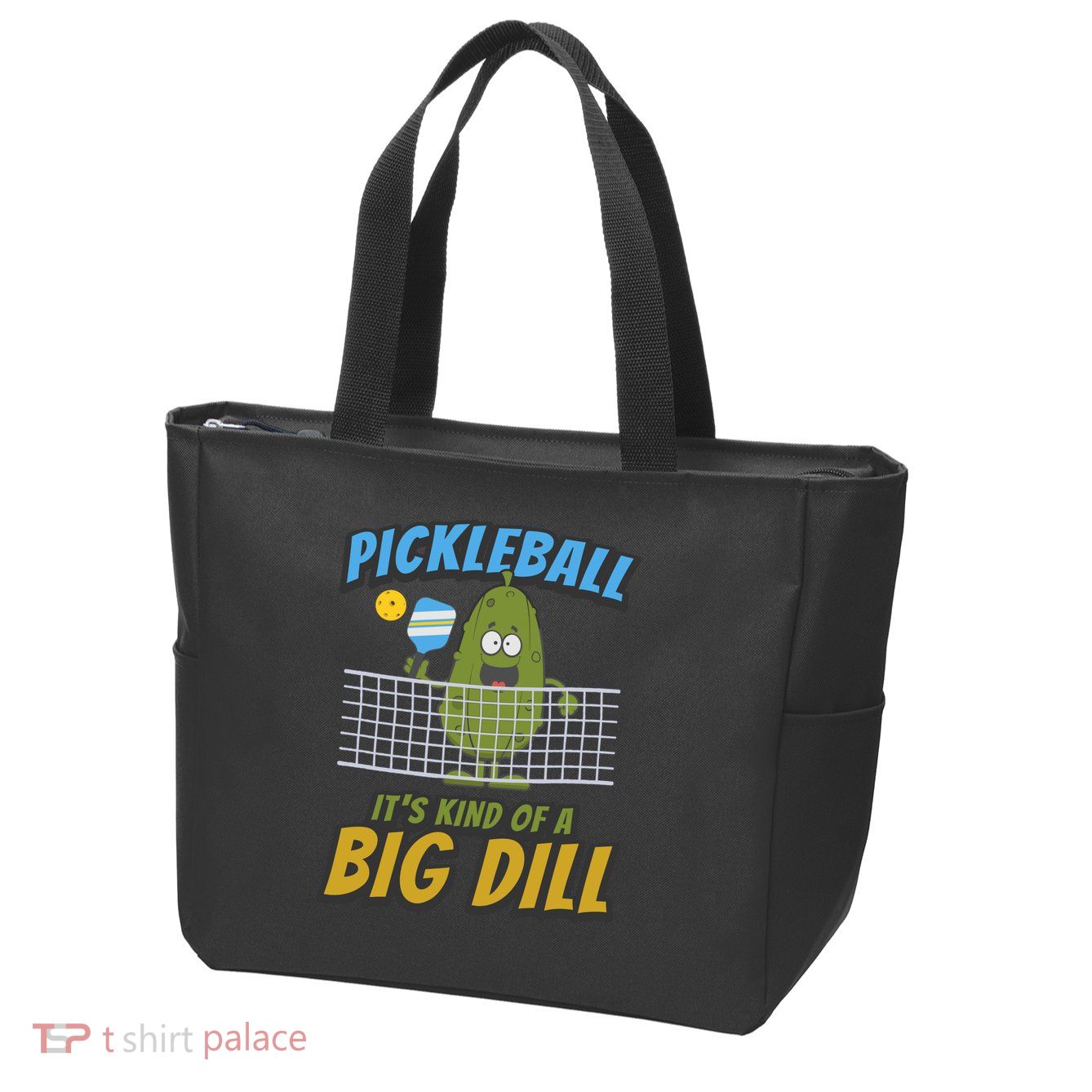 Pickleball ItS Kind Of A Big Dill Zip Tote Bag