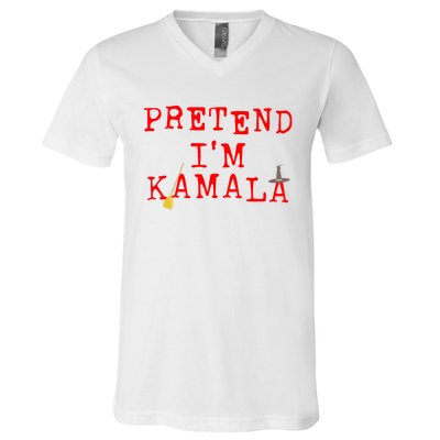 Pretend IM Kamala V-Neck T-Shirt