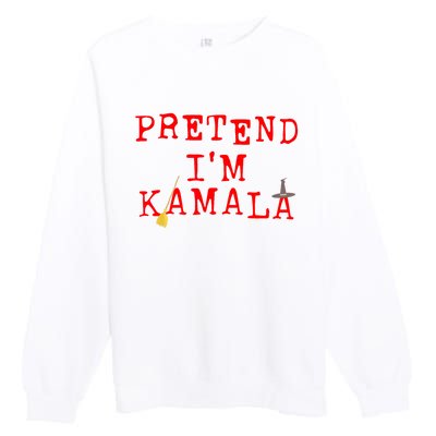 Pretend IM Kamala Premium Crewneck Sweatshirt