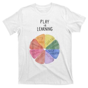 Play Is Learning Flower Floral T-Shirt