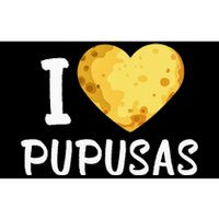 Pupusas I Love Pupusas Salvadorian Food Salvador Loroco Bumper Sticker