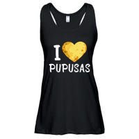 Pupusas I Love Pupusas Salvadorian Food Salvador Loroco Ladies Essential Flowy Tank