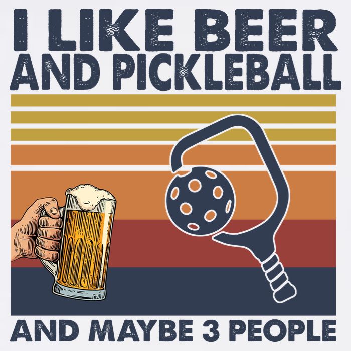 Pickleball I Like Beer LQT Magnet