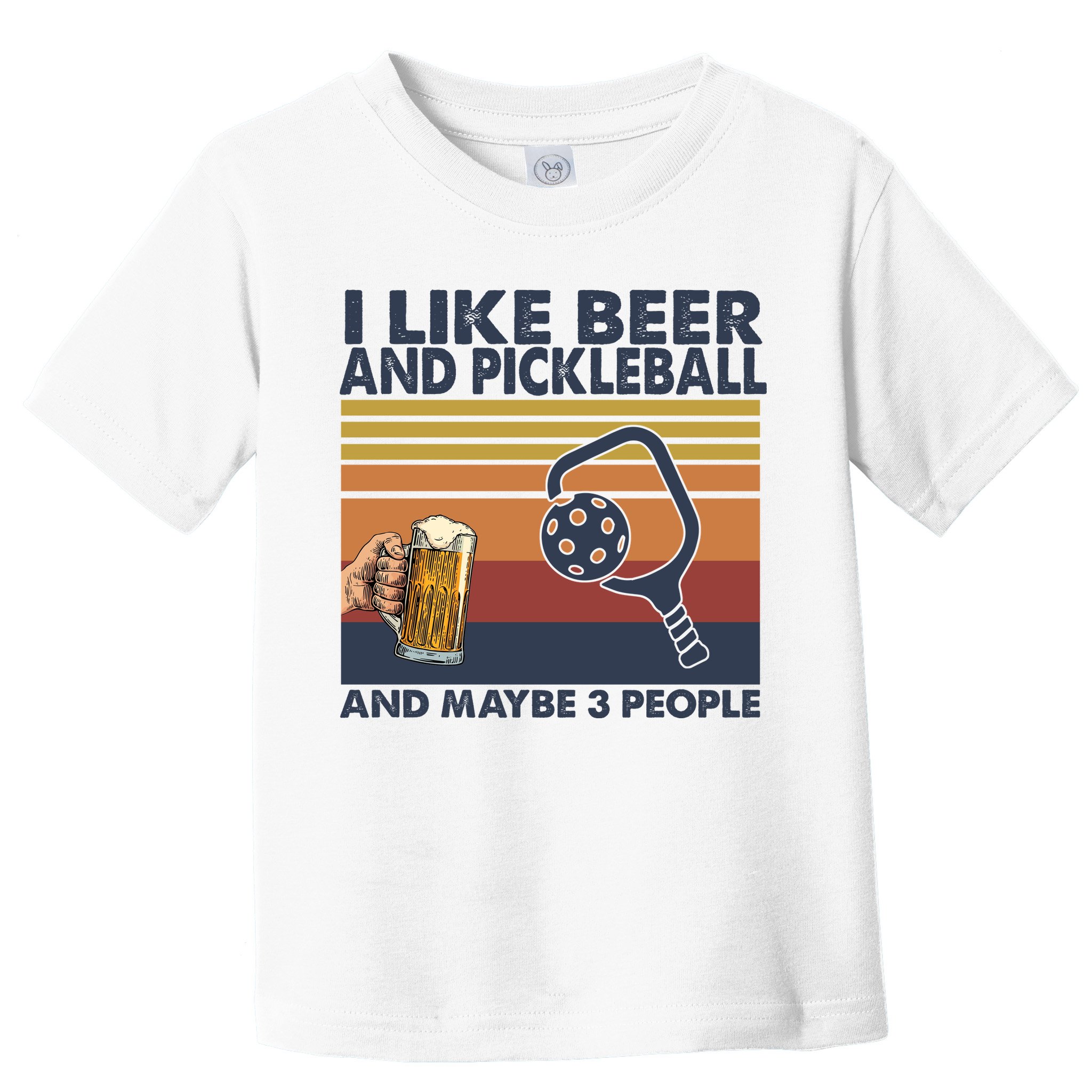 Pickleball I Like Beer LQT Toddler T-Shirt