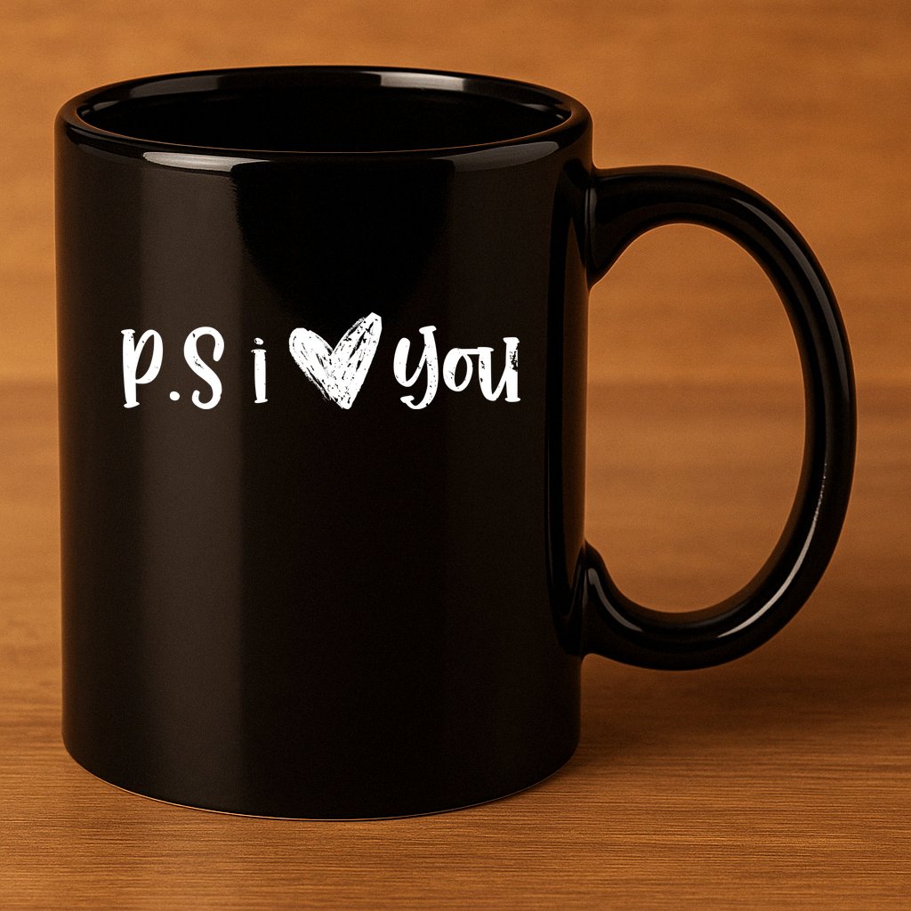 Ps I Love You Cute Gift 11oz C Handle Ceramic Mug