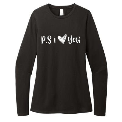 Ps I Love You Cute Gift Womens CVC Long Sleeve Shirt