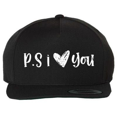 Ps I Love You Cute Gift Wool Snapback Cap