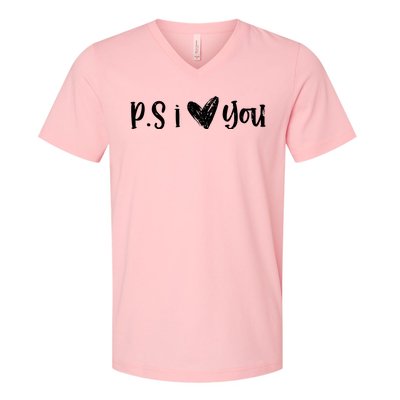 Ps I Love You Cute Gift V-Neck T-Shirt