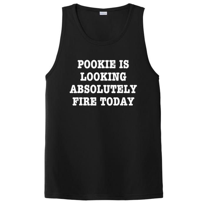 Pookie Is Looking Absolutely Fire Today Funny PosiCharge Competitor Tank