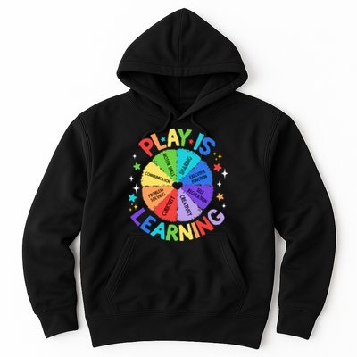 Play Is Learning Teacher Kindergarten Hoodie