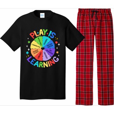 Play Is Learning Teacher Kindergarten Pajama Set