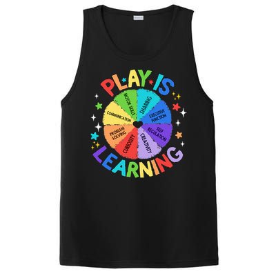 Play Is Learning Teacher Kindergarten PosiCharge Competitor Tank