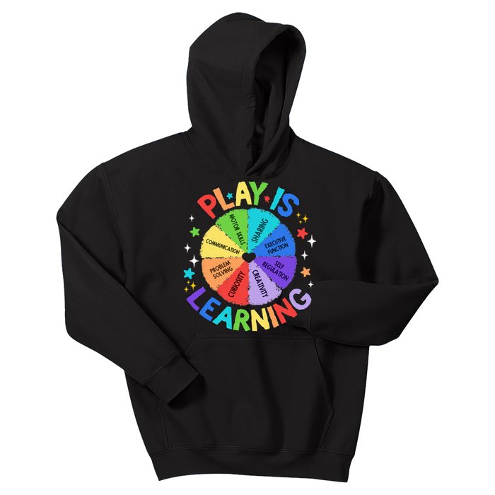 Play Is Learning Teacher Kindergarten Kids Hoodie