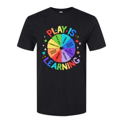 Play Is Learning Teacher Kindergarten Softstyle CVC T-Shirt