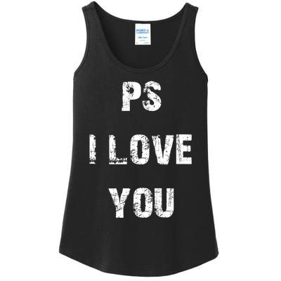 Ps I Love You Ladies Essential Tank