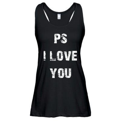 Ps I Love You Ladies Essential Flowy Tank