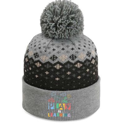 Play Is Learning Teacher Student Back To School The Baniff Cuffed Pom Beanie