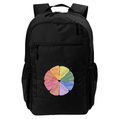 Play Is Learning Funny Teacher Backpack