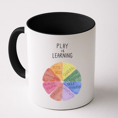 Play Is Learning Funny Teacher Mug