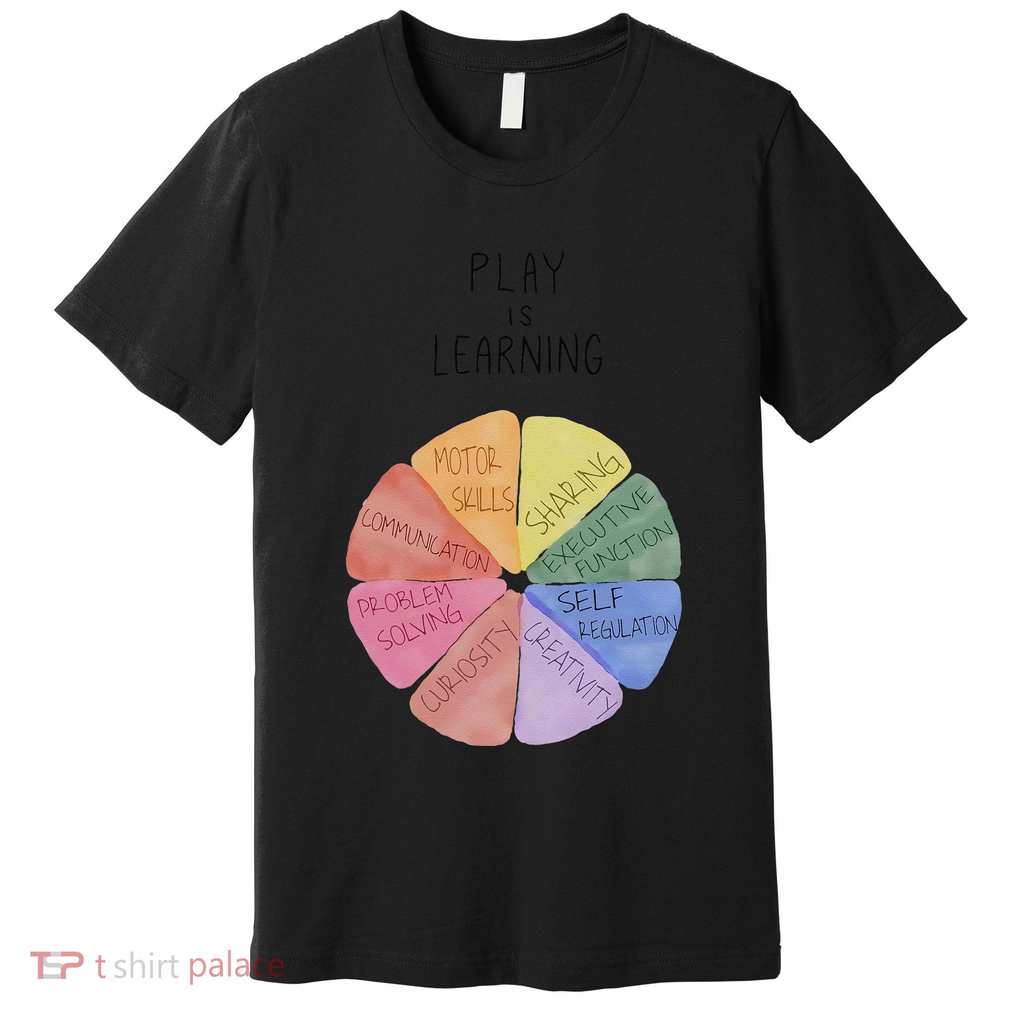 Play Is Learning Funny Teacher Premium T-Shirt
