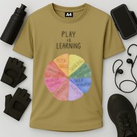 Play Is Learning Funny Teacher Cooling Performance Crew T-Shirt